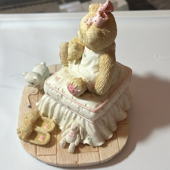 Musical figurine Cherished Teddies “I’m A Little Darling” tune=Au Claire De Lune - Picture 6 of 11